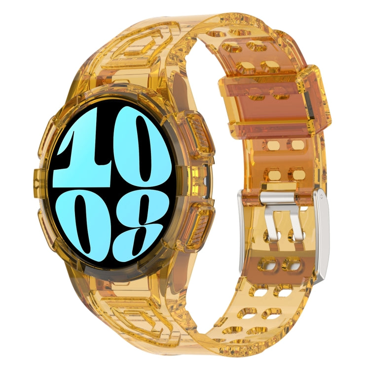 TPU Integrated Silicone Watch Band, For Samsung Galaxy Watch6 44mm, For Samsung Galaxy Watch6 40mm