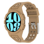 TPU Integrated Silicone Watch Band, For Samsung Galaxy Watch6 44mm, For Samsung Galaxy Watch6 40mm