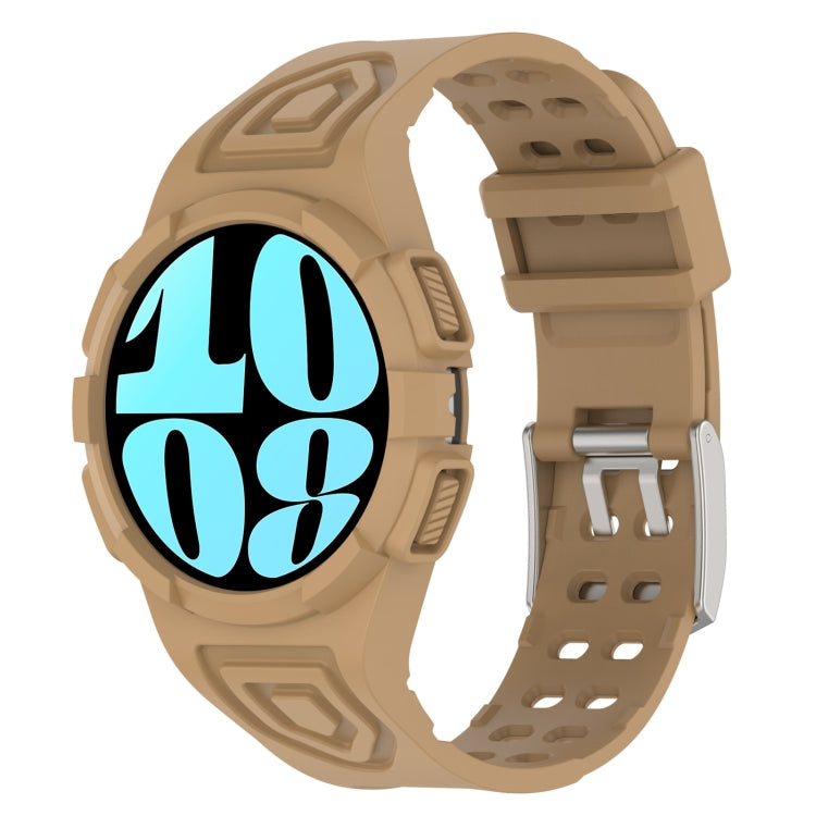 TPU Integrated Silicone Watch Band, For Samsung Galaxy Watch6 44mm, For Samsung Galaxy Watch6 40mm