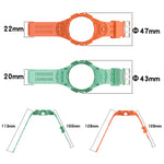 TPU Integrated Silicone Watch Band, For Samsung Galaxy Watch6 44mm, For Samsung Galaxy Watch6 40mm