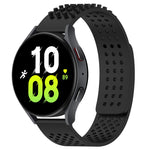 20mm Holes Breathable 3D Dots Silicone Watch Band, For Samsung Galaxy Watch 5  44mm, For Samsung Galaxy Watch 5 Pro  45mm, For Samsung Galaxy Watch 5  40mm