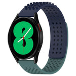 20mm Holes Breathable 3D Dots Silicone Watch Band, For Samsung Galaxy Watch 4 44mm, For Samsung Galaxy Watch 4 40mm, For Samsung  Galaxy Watch 4 Classic 46mm