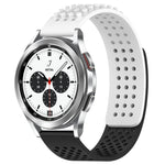 20mm Holes Breathable 3D Dots Silicone Watch Band, For Samsung  Galaxy Watch 4 Classic 42mm, For Samsung Galaxy Watch Active 2 44mm, For Samsung Galaxy Watch Active 2 40mm