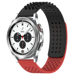 20mm Holes Breathable 3D Dots Silicone Watch Band, For Samsung  Galaxy Watch 4 Classic 42mm, For Samsung Galaxy Watch Active 2 44mm, For Samsung Galaxy Watch Active 2 40mm