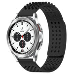 20mm Holes Breathable 3D Dots Silicone Watch Band, For Samsung  Galaxy Watch 4 Classic 42mm, For Samsung Galaxy Watch Active 2 44mm, For Samsung Galaxy Watch Active 2 40mm