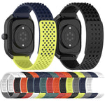 20mm Holes Breathable 3D Dots Silicone Watch Band, For Samsung  Galaxy Watch 4 Classic 42mm, For Samsung Galaxy Watch Active 2 44mm, For Samsung Galaxy Watch Active 2 40mm