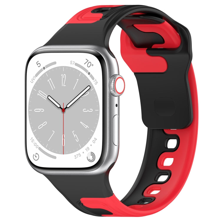 Double Color Silicone Watch Band, For Apple Watch 42mm, For Apple Watch 38mm