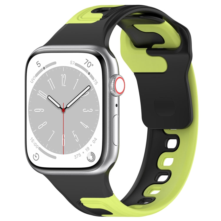 Double Color Silicone Watch Band, For Apple Watch 42mm, For Apple Watch 38mm
