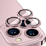 فيلم زجاج مقسى من سبائك الألمنيوم لعدسة الكاميرا الخلفية مع بريق ENKAY Hat-Prince، لهواتف iPhone 17 Pro / 17 Pro Max، iPhone 17، iPhone Air، iPhone 15 Pro / 15 Pro Max، iPhone 15 / 15 Plus