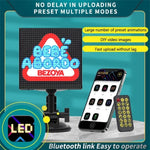 P64L Auto-Heckscheiben-Lauftext LED-Matrix-Panel DIY Textmuster Ausdrucksbildschirm, P64L