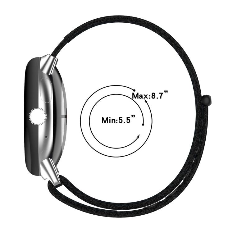 Nylon Braided Watch Band, For Google Pixel Watch 4 / 3 / 2 / 1 41mm