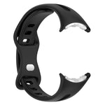 Small Waist Butterfly Buckle Silicone Watch Band, For Google Pixel Watch 4 / 3 / 2 / 1 41mm