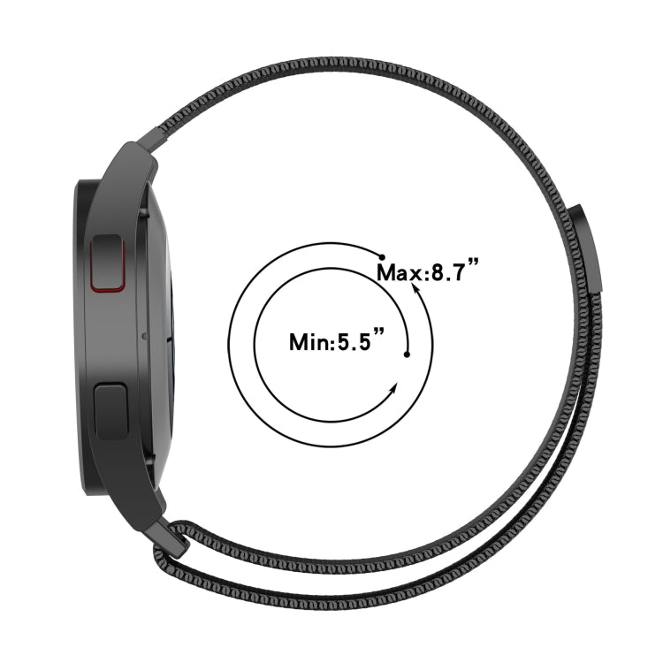 Milan Magnetic Steel Mesh Watch Band, For Huawei Watch GT4 46mm, For Huawei Watch GT4 41mm