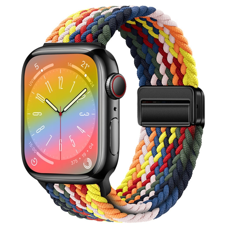 Nylon Woven Magnetic Fold Buckle Watch Band, For Apple Watch Series 3 38mm, For  Apple Watch Series 3 42mm