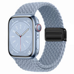 Nylon Woven Magnetic Fold Buckle Watch Band, For Apple Watch Series 3 38mm, For  Apple Watch Series 3 42mm