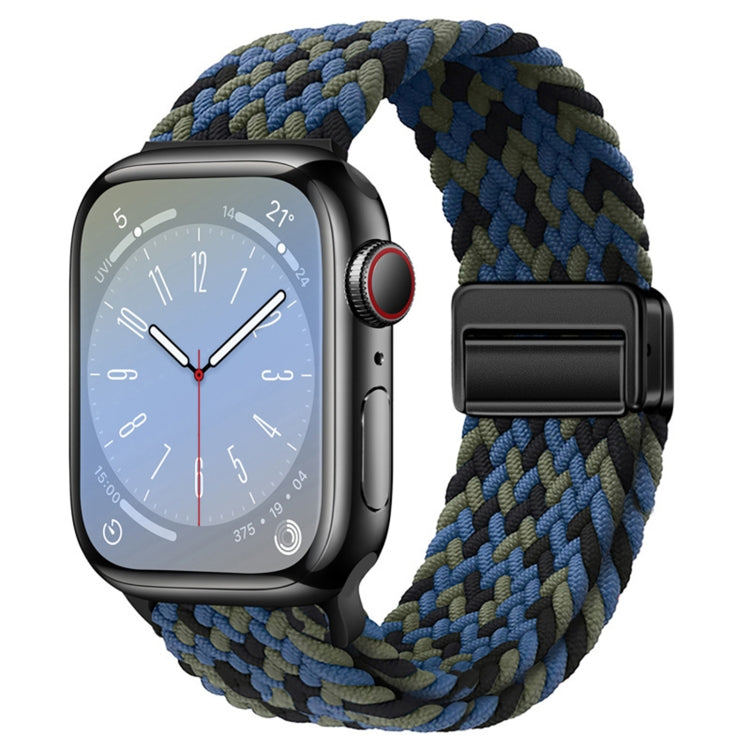 Nylon Woven Magnetic Fold Buckle Watch Band, For Apple Watch Series 3 38mm, For  Apple Watch Series 3 42mm