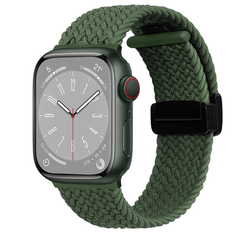 Nylon Woven Magnetic Fold Buckle Watch Band, For Apple Watch Series 3 38mm, For  Apple Watch Series 3 42mm