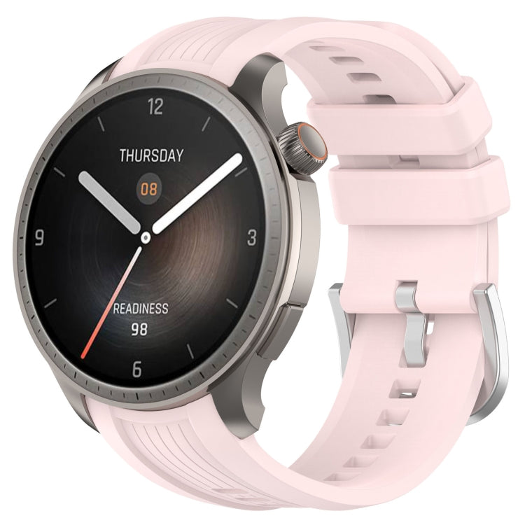 Vertical Texture Silicone Watch Band, For Amazfit Balance A2286