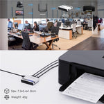 خادم طابعة لاسلكي USB2.0 WAVLINK NU516U1 مع LAN / جسر WiFi بسرعة 10 / 100 ميجابت/ثانية، قابس الولايات المتحدة، قابس المملكة المتحدة، قابس الاتحاد الأوروبي، قابس أستراليا