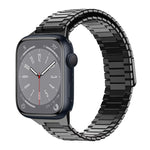Bamboo Magnetic Stainless Steel Metal Watch Strap, For Apple Watch Series 8 41mm, For Apple Watch Series 8 45mm, For Apple Watch SE 2022 40mm, For Apple Watch SE 2022 44mm, For Apple Watch Series 7 41mm, For Apple Watch Series 7 45mm