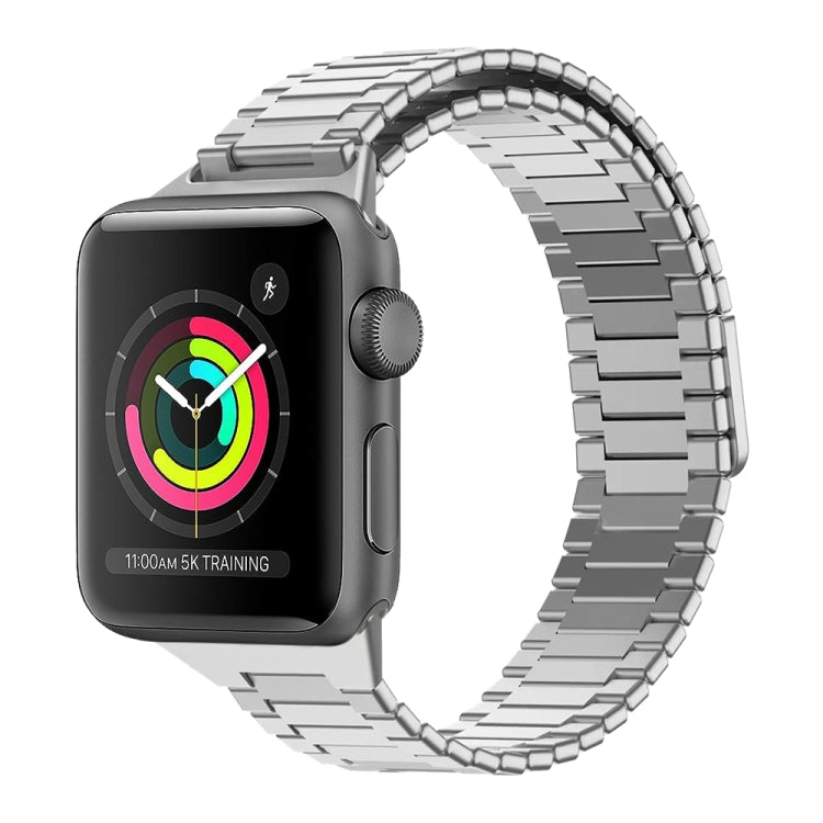 Bamboo Magnetic Stainless Steel Metal Watch Strap, For Apple Watch Series 3 38mm, For Apple Watch Series 3 42mm