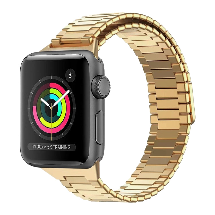 Bamboo Magnetic Stainless Steel Metal Watch Strap, For Apple Watch Series 3 38mm, For Apple Watch Series 3 42mm