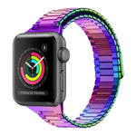 Bamboo Magnetic Stainless Steel Metal Watch Strap, For Apple Watch Series 3 38mm, For Apple Watch Series 3 42mm
