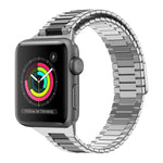 Bamboo Magnetic Stainless Steel Metal Watch Strap, For Apple Watch Series 3 38mm, For Apple Watch Series 3 42mm