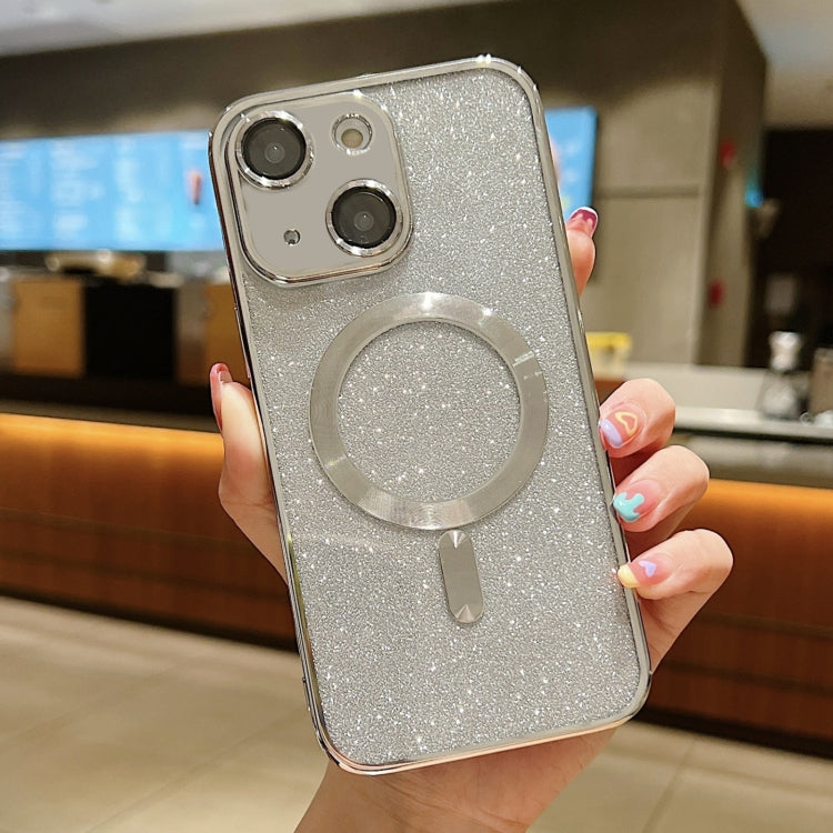 غطاء هاتف TPU مطلي بالكهرباء مع بريق وماجسيف، لأيفون 16 برو، لأيفون 16 بلس، لأيفون 16، لأيفون 15 برو ماكس، لأيفون 15 برو، لأيفون 15 بلس