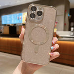 Glitter Electroplating MagSafe TPU Phone Case, For iPhone 11 Pro Max, For iPhone 11, For iPhone 11 Pro, For iPhone X / XS, For iPhone XR, For iPhone XS Max
