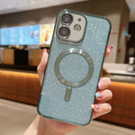 Glitter Electroplating MagSafe TPU Phone Case, For iPhone 11 Pro Max, For iPhone 11, For iPhone 11 Pro, For iPhone X / XS, For iPhone XR, For iPhone XS Max