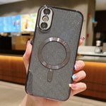 Glitter Electroplating MagSafe TPU Phone Case, For iPhone 11 Pro Max, For iPhone 11, For iPhone 11 Pro, For iPhone X / XS, For iPhone XR, For iPhone XS Max