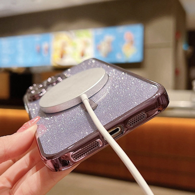 Glitter Electroplating MagSafe TPU Phone Case, For iPhone 11 Pro Max, For iPhone 11, For iPhone 11 Pro, For iPhone X / XS, For iPhone XR, For iPhone XS Max