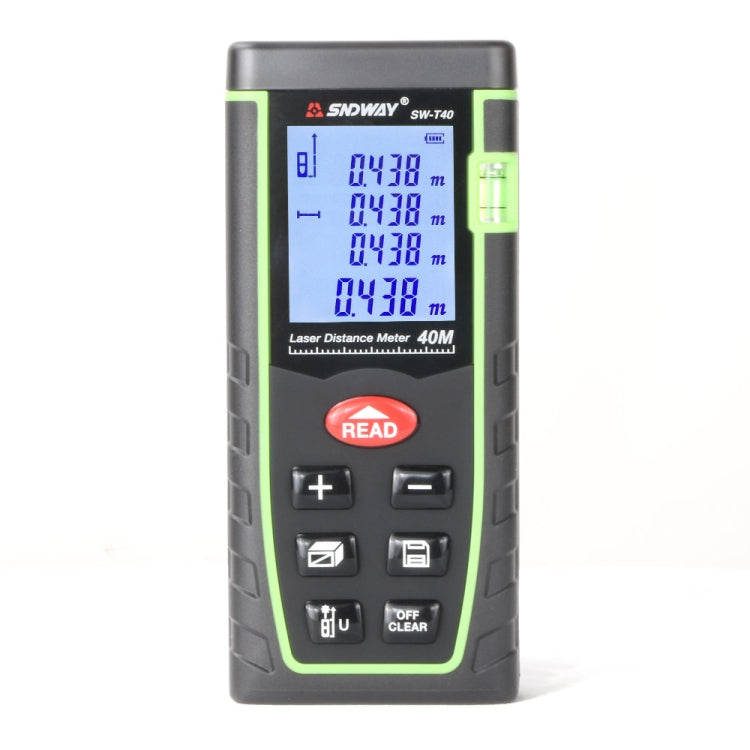 جهاز قياس المسافة بالليزر المحمول SNDWAY SW-T40، SW-T40
