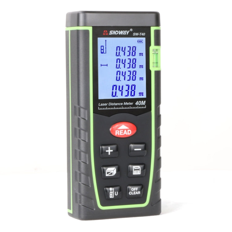 جهاز قياس المسافة بالليزر المحمول SNDWAY SW-T40، SW-T40