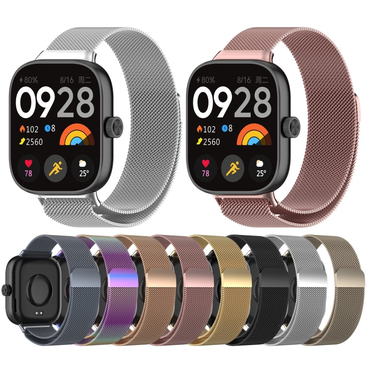 Milan Magnetic Steel Mesh Watch Band, For Redmi Watch 4
