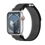 Double Hook and Loop Faster Nylon Watch Band, For Apple Watch SE 40mm, For Apple Watch SE 44mm, For Apple Watch Series 6 40mm, For Apple Watch Series 6 44mm, For Apple Watch Series 5 44mm, For Apple Watch Series 5 40mm, For Apple Watch 4 44mm          ...