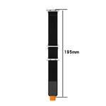 Double Hook and Loop Faster Nylon Watch Band, For Apple Watch SE 40mm, For Apple Watch SE 44mm, For Apple Watch Series 6 40mm, For Apple Watch Series 6 44mm, For Apple Watch Series 5 44mm, For Apple Watch Series 5 40mm, For Apple Watch 4 44mm          ...