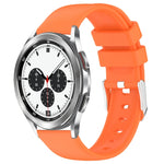 20mm Smooth Solid Color Silicone Watch Band, For Samsung  Galaxy Watch 4 Classic 42mm, For Samsung Galaxy Watch Active 2 44mm, For Samsung Galaxy Watch Active 2 40mm, For Samsung Galaxy Watch 42mm