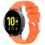 20mm Smooth Solid Color Silicone Watch Band, For Samsung  Galaxy Watch 4 Classic 42mm, For Samsung Galaxy Watch Active 2 44mm, For Samsung Galaxy Watch Active 2 40mm, For Samsung Galaxy Watch 42mm