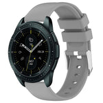 20mm Smooth Solid Color Silicone Watch Band, For Samsung  Galaxy Watch 4 Classic 42mm, For Samsung Galaxy Watch Active 2 44mm, For Samsung Galaxy Watch Active 2 40mm, For Samsung Galaxy Watch 42mm