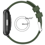 20mm Smooth Solid Color Silicone Watch Band, For Samsung  Galaxy Watch 4 Classic 42mm, For Samsung Galaxy Watch Active 2 44mm, For Samsung Galaxy Watch Active 2 40mm, For Samsung Galaxy Watch 42mm