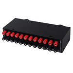4 Input 2 Output or 2 In 4 Out Power Amplifier Speaker Selector Switcher, 4 Input 2 Output or 2 In 4 Out