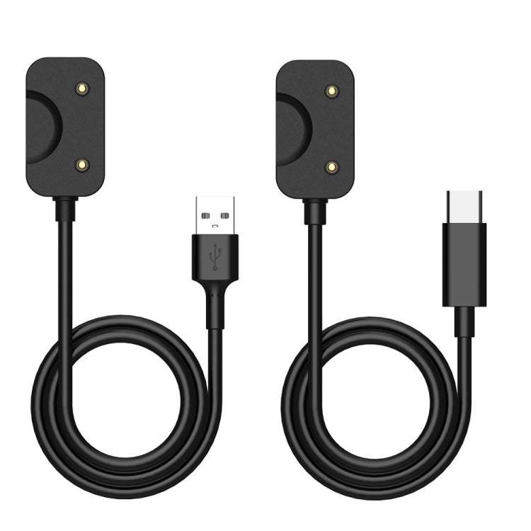 For Samsung Galaxy Fit 3 SM-R390 Smart Watch Charging Cable With Chip, Type-C / USB-C, USB-A