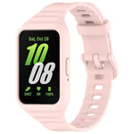 For Samsung Galaxy Fit 3 Integrated TPU Watch Band, Red, Black, White, Orange, Beige, Pink, Cyan, Sky Blue, Dark Green, Dark Blue, Green, Purple