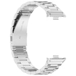 Three Bead Stainless Steel Metal Watch Band, For Xiaomi Band 10 Pro / Band 9 Pro / Band 8 Pro, For Redmi Watch 6 / Watch 5 / Watch 4