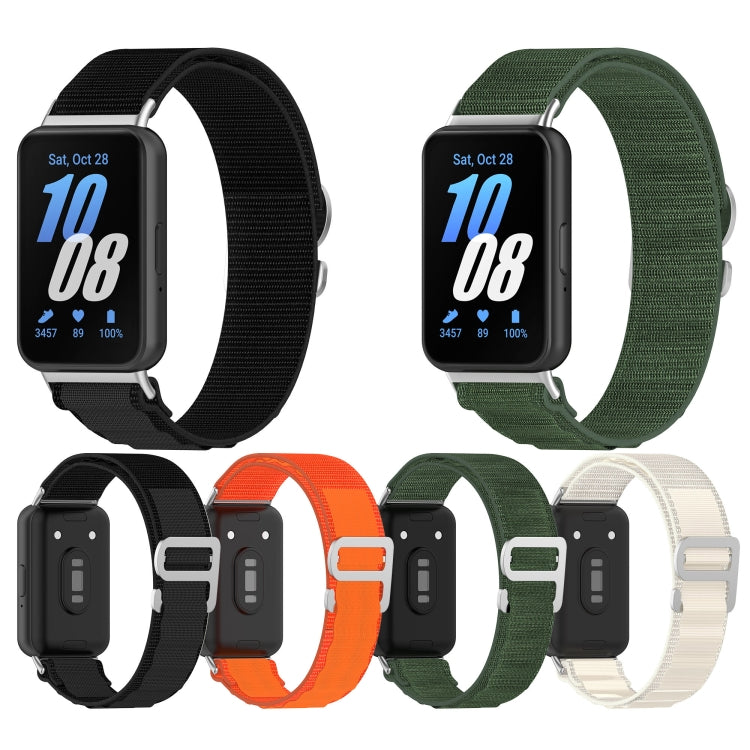 Nylon Canvas Watch Band, For Samsung Galaxy Fit 3