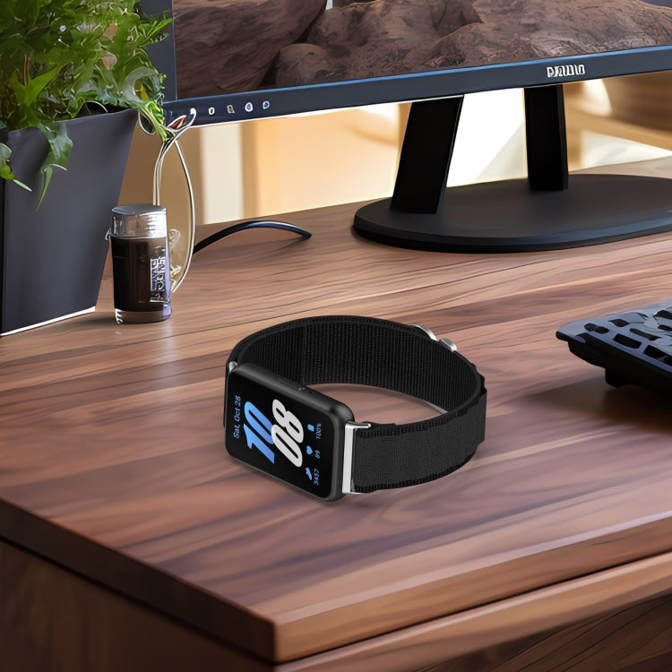 Nylon Canvas Watch Band, For Samsung Galaxy Fit 3