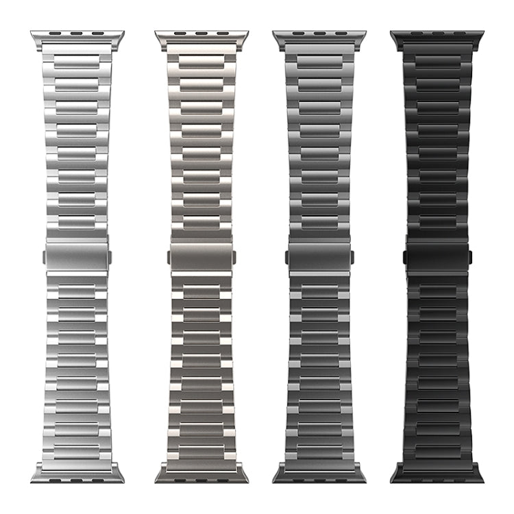 I-Shaped Titanium Watch Band, For Apple Watch SE 2023 44mm, For Apple Watch Ultra 2 49mm, For Apple Watch Series 9 45mm, For Apple Watch Ultra 49mm, For Apple Watch Series 8 45mm, For Apple Watch SE 2022 44mm, For Apple Watch Series 7 45mm