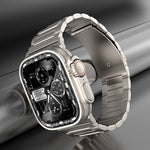 I-Shaped Titanium Watch Band, For Apple Watch SE 2023 44mm, For Apple Watch Ultra 2 49mm, For Apple Watch Series 9 45mm, For Apple Watch Ultra 49mm, For Apple Watch Series 8 45mm, For Apple Watch SE 2022 44mm, For Apple Watch Series 7 45mm